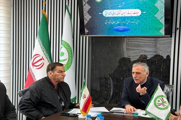 گزارش تصویری نهمین نشست هیات رییسه فدراسیون آمادگی جسمانی و تندرستی (بهمن ماه ۱۴۰۴)