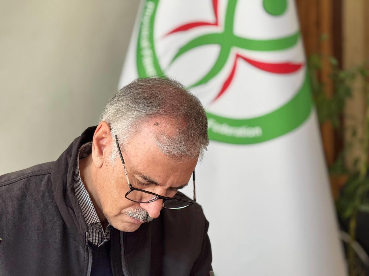 پیام تبریک رییس فدراسیون آمادگی جسمانی و تندرستی به مناسبت عضویت ثریا ...