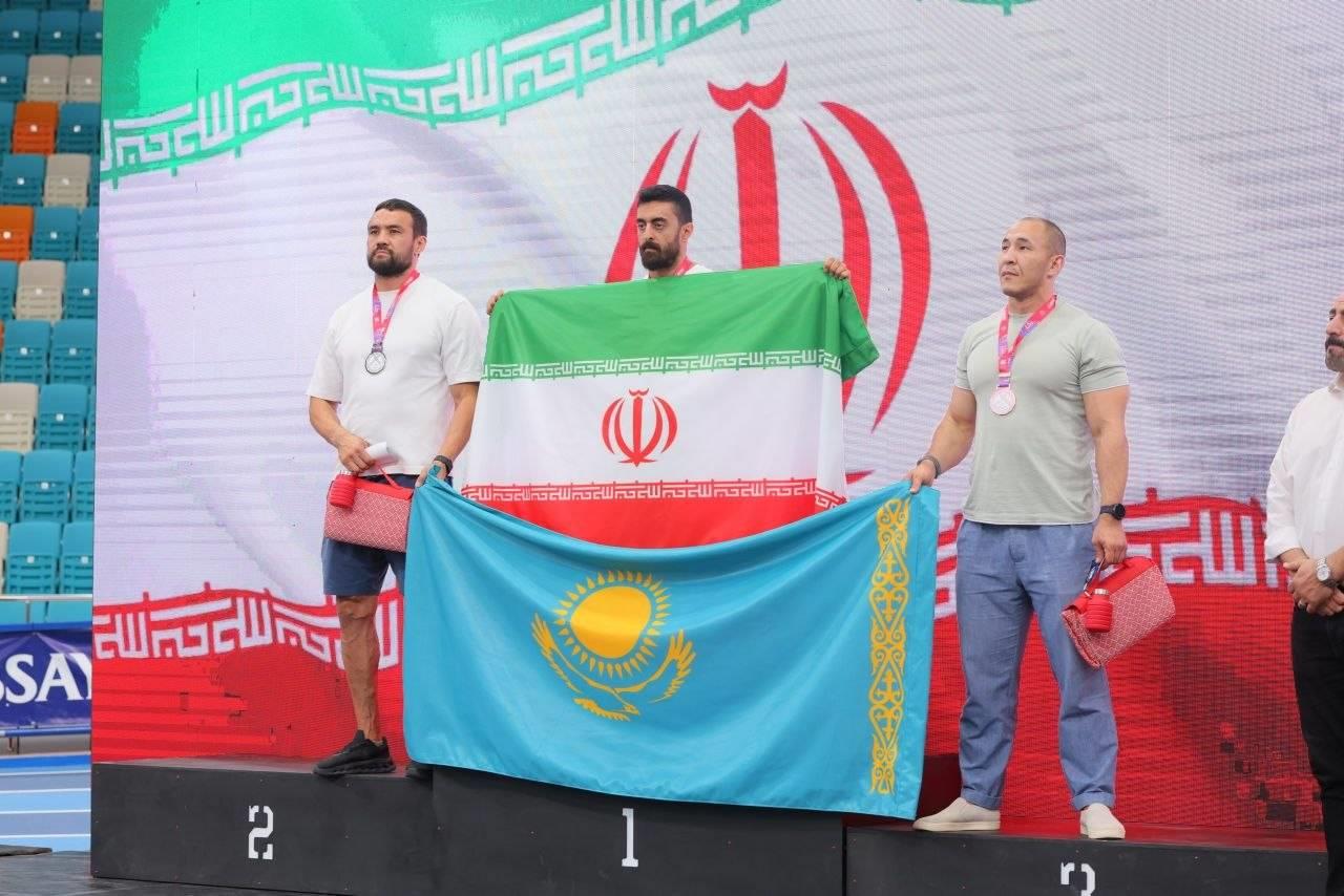 گزارش تصویری اهدای مدال تیم ملی فانکشنال فیتنس مردان ایران در مسابقات قهرمانی آسیا ۲۰۲۶ (آستانه-قزاقستان)