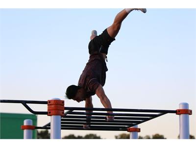 گزارش تصویری «کلیستنیکس» در سومین دوره المپیاد سراسری آمادگی جسمانی و تندرستی در بخش مردان 18