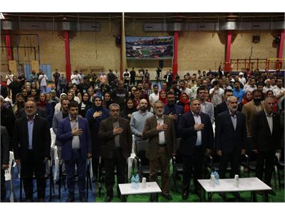 📸گزارش تصویری ۲ آیین افتتاحیه دومین دوره المپیاد سراسری آمادگی جسمانی و تندرستی در بخش مردان 7