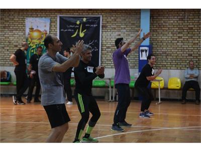 رقابت ورزشکاران ایروبیک در دومین دوره المپیاد سراسری آمادگی جسمانی و تندرستی  5