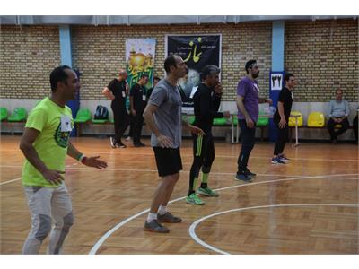 رقابت ورزشکاران ایروبیک در دومین دوره المپیاد سراسری آمادگی جسمانی و تندرستی  7