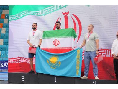 گزارش تصویری اهدای مدال تیم ملی فانکشنال فیتنس مردان ایران در مسابقات قهرمانی آسیا ۲۰۲۶ (آستانه-قزاقستان)