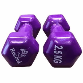 دمبل مدل روکش‌دار وزن 3 کیلوگرمی بسته دو عددی