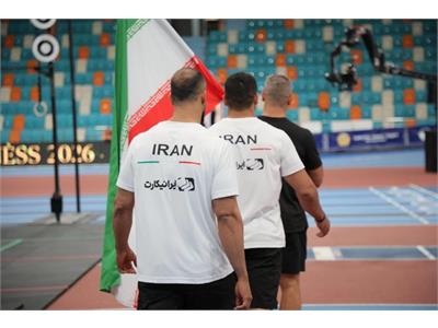 گزارش تصویری اهدای مدال تیم ملی فانکشنال فیتنس مردان ایران در مسابقات قهرمانی آسیا ۲۰۲۶ (آستانه-قزاقستان)