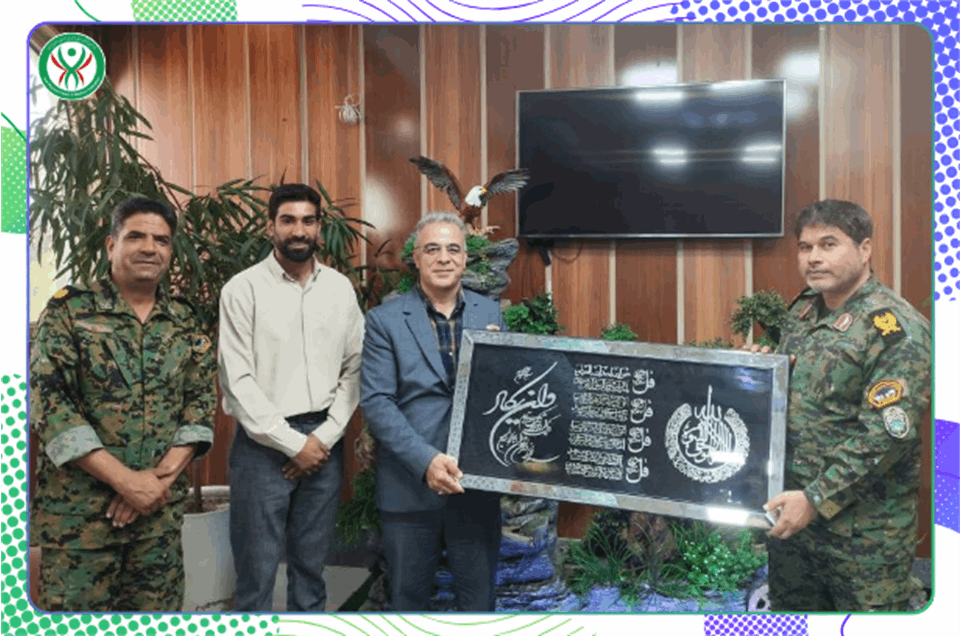 تقدیر و قدردانی رییس هیات آمادگی جسمانی و تندرستی خراسان رضوی از فرمانده یگان ویژه استان خراسان رضوی به مناسبت هفته انتظامی