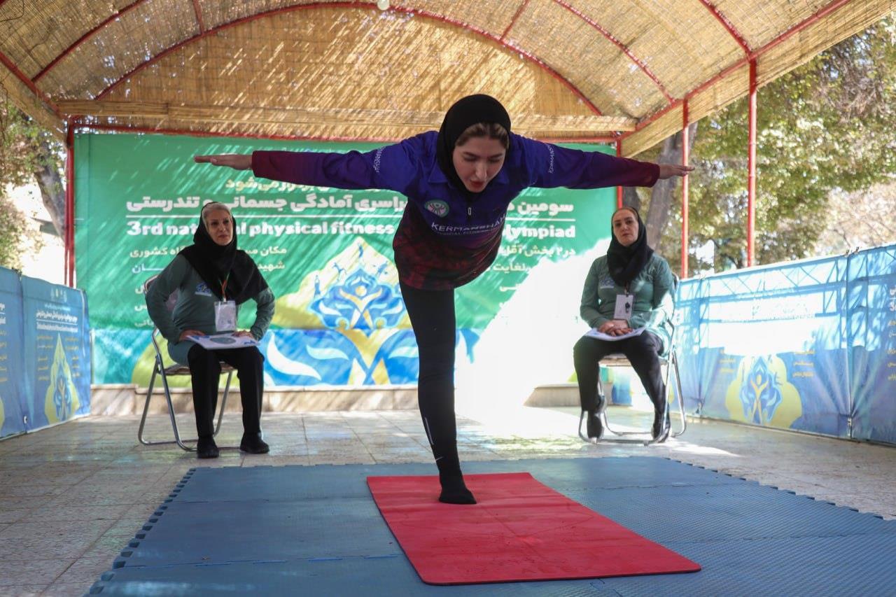 گزارش تصویری «مسابقات پیلاتس» در سومین دوره المپیاد سراسری آمادگی جسمانی و تندرستی در بخش بانوان 10