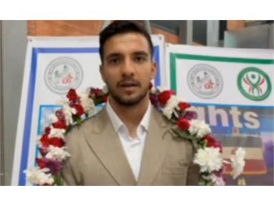 محمد مهدی امیری ملی پوش کتل بل ایران اعزامی به مسابقات جهانی روسیه