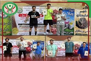 برگزاری مسابقات کتل بل آقایان قهرمانی استان کرمانشاه