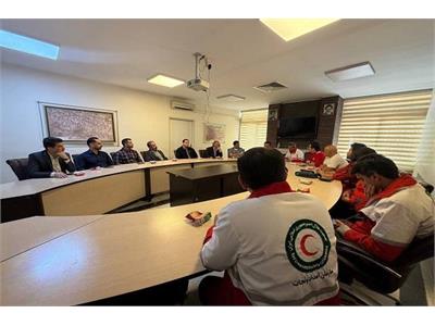 بازدید رییس و مسئولان فدراسیون آمادگی جسمانی و تندرستی از جمعیت هلال احمر/ قدردانی از زحمات شبانه‌روزی امدادگران خدمت‌رسان در طول جنگ ۴۰ روزه