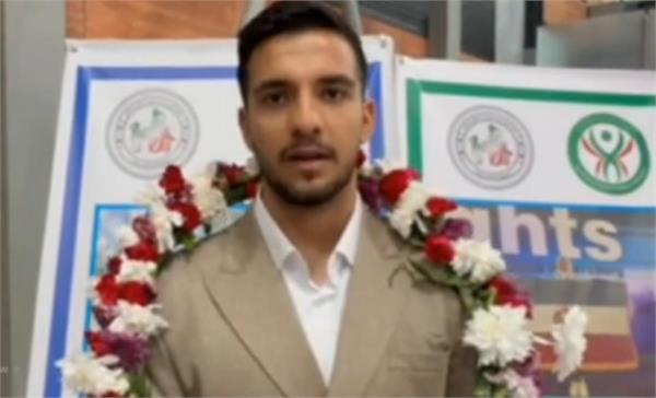 محمد مهدی امیری ملی پوش کتل بل ایران اعزامی به مسابقات جهانی روسیه