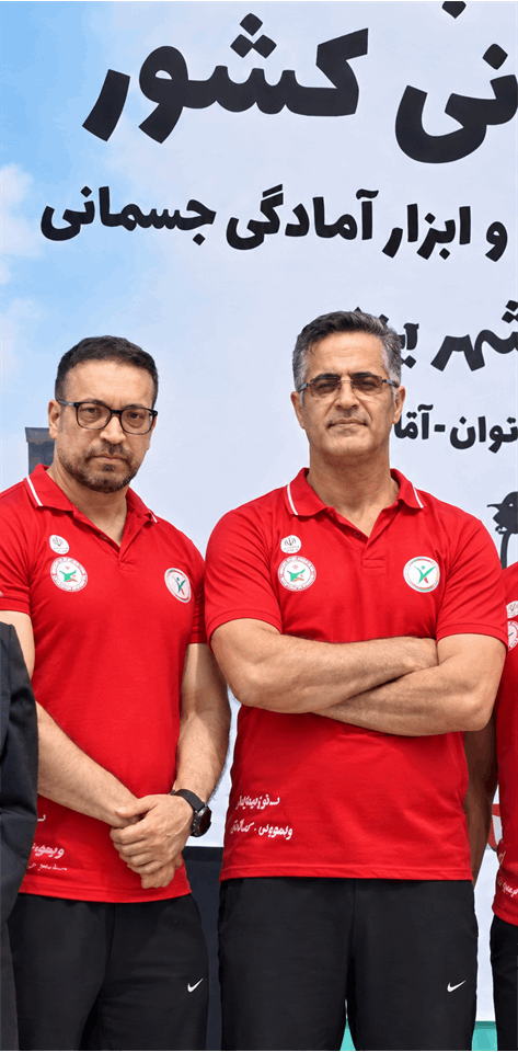 حضور نایب رئیس هیأت استان و رییس هیات آمادگی جسمانی و تندرستی شهرستان میبد در مسابقات کشوری