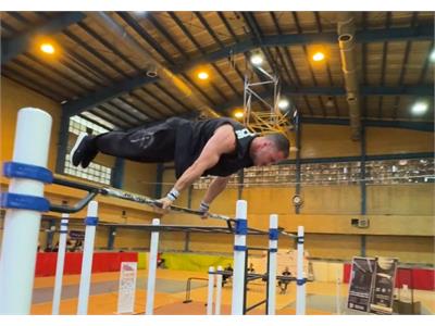 گزارش تصویری فینال مسابقات کشوری کلیستنیکس  و ورزش های خیابانی «نبرد قهرمانان» در بخش آقایان