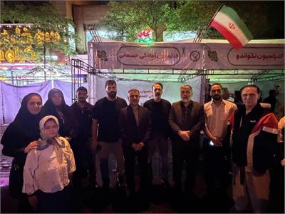 فعالیت موکب فدراسیون آمادگی جسمانی و تندرستی در شب ولادت امام رضا (ع)
