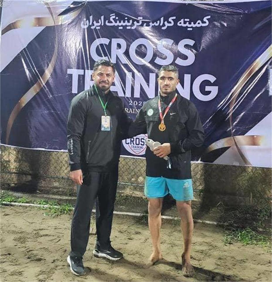 کسب مدال طلای رشته کراس ترینینگ قهرمانی کشور توسط هاشم نوذری