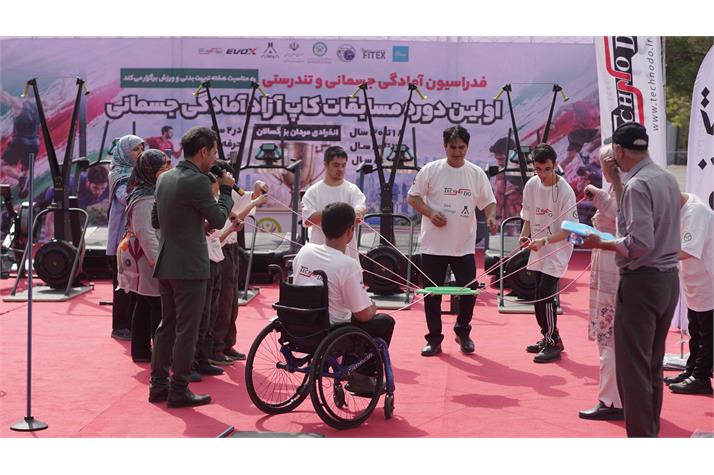 جانبازان، توانیابان و افراد دارای اوتیسم، آمادگی جسمانی خود را به رخ کشیدند+عکس