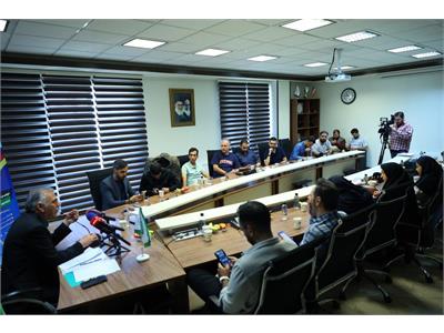 نشست خبری رییس فدراسیون آمادگی جسمانی و تندرستی