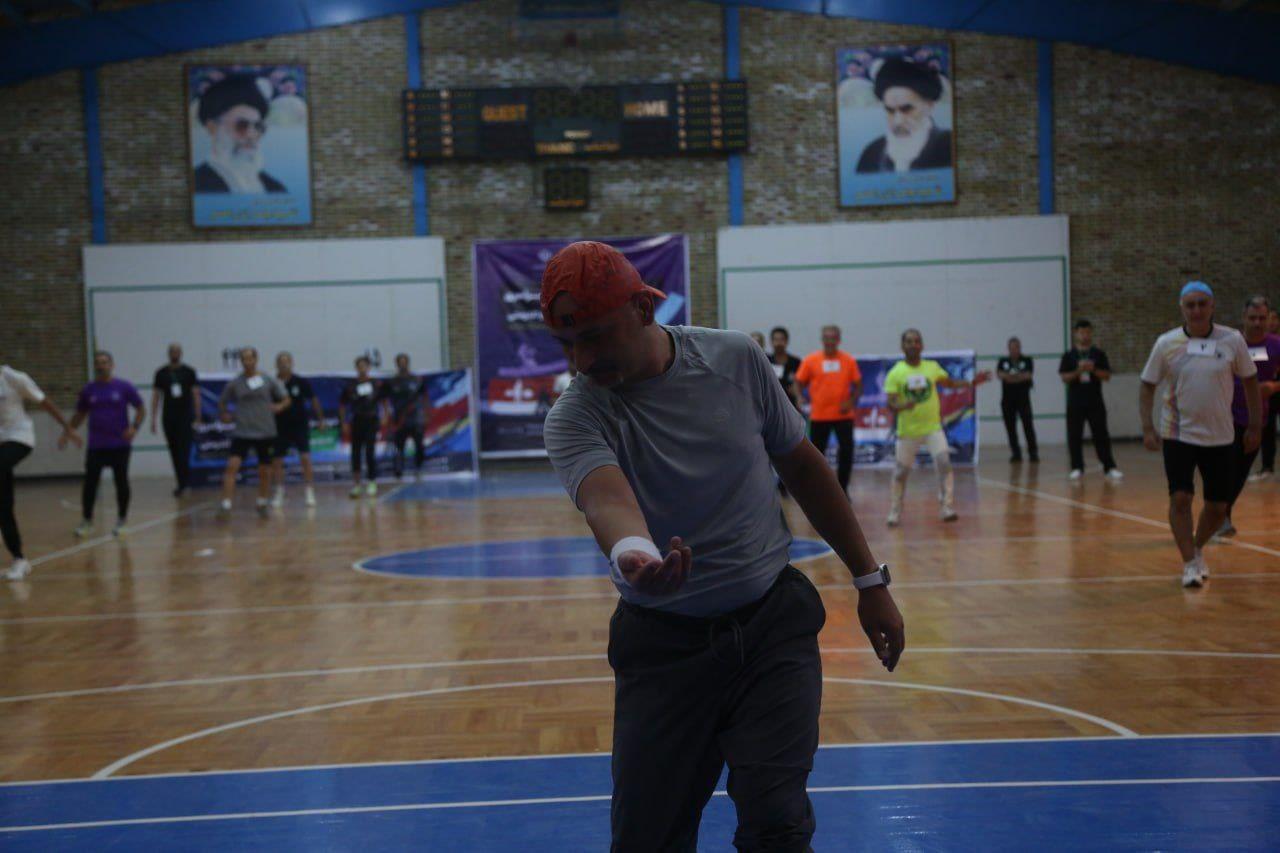 رقابت ورزشکاران ایروبیک در دومین دوره المپیاد سراسری آمادگی جسمانی و تندرستی  10