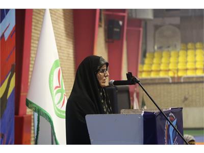 آیین افتتاحیه دومین دوره المپیاد سراسری آمادگی جسمانی و تندرستی در بخش بانوان 2