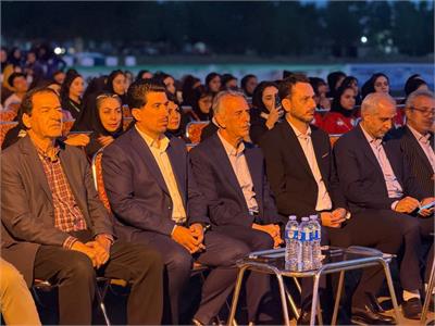 گزارش تصویری آیین افتتاحیه دومین دوره مسابقات سراسری ساحلی آمادگی جسمانی و تندرستی