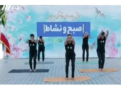 اجرای رشته بادی‌بالانس در برنامه صبح و نشاط شبکه ۳