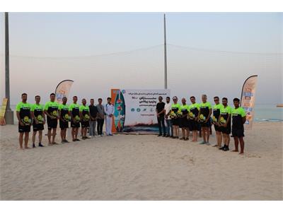 برگزاری اولین دوره مسابقات ستارگان پدل‌برد پیلاتس در خلیج نیلگون همیشه فارس (جزیره کیش) 7