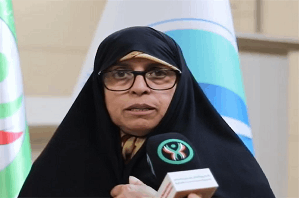 مهین فراهادی‌ زاد؛ نایب رییس کمیته ملی المپیک در حاشیه اولین همایش و نمایشگاه «پیلاتکس» در کشور