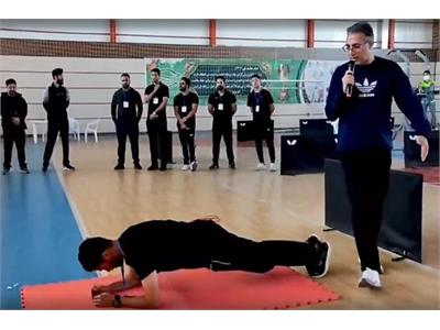 کلیپ مسابقات آمادگی جسمانی استان خراسان جنوبی در دو بخش آقایان و بانوان