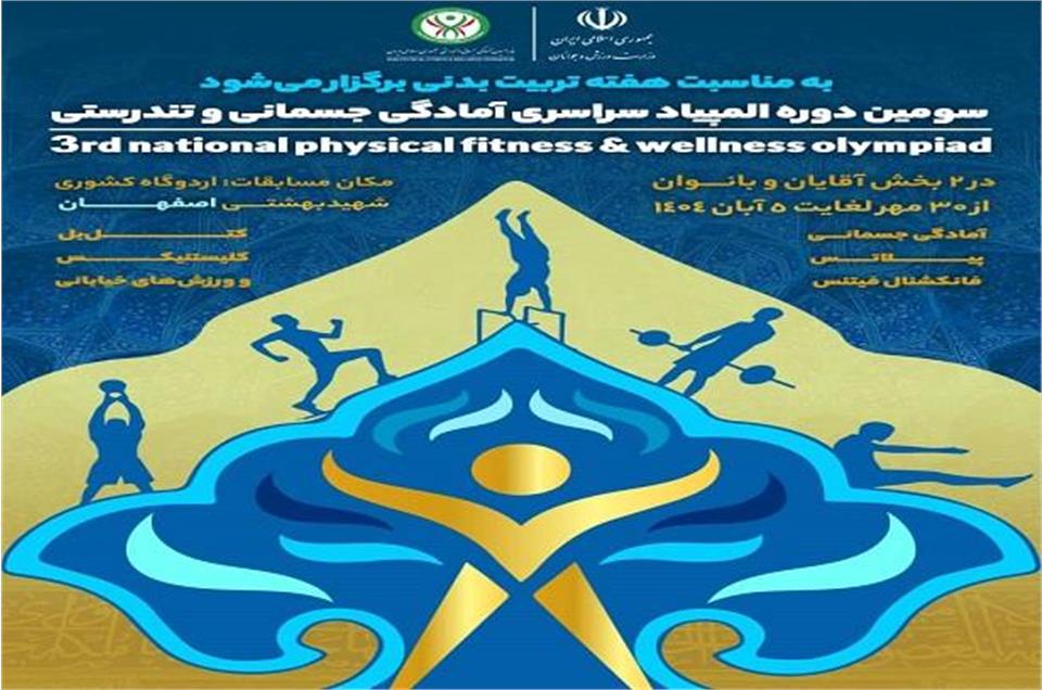 فدراسیون آمادگی جسمانی و تندرستی، سومین دوره المپیاد سراسری آمادگی جسمانی و تندرستی