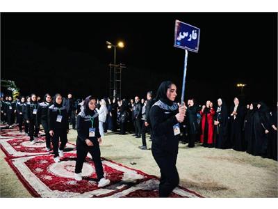 گزارش تصویری آیین افتتاحیه سومین دوره المپیاد سراسری فدراسیون آمادگی جسمانی و تندرستی در بخش بانوان 7