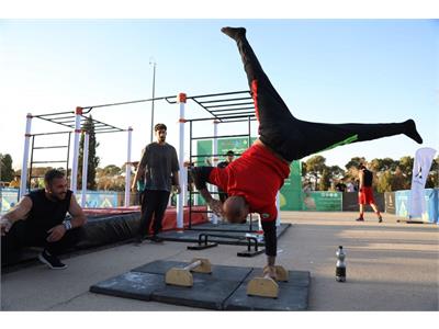 گزارش تصویری «کلیستنیکس» در سومین دوره المپیاد سراسری آمادگی جسمانی و تندرستی در بخش مردان 4