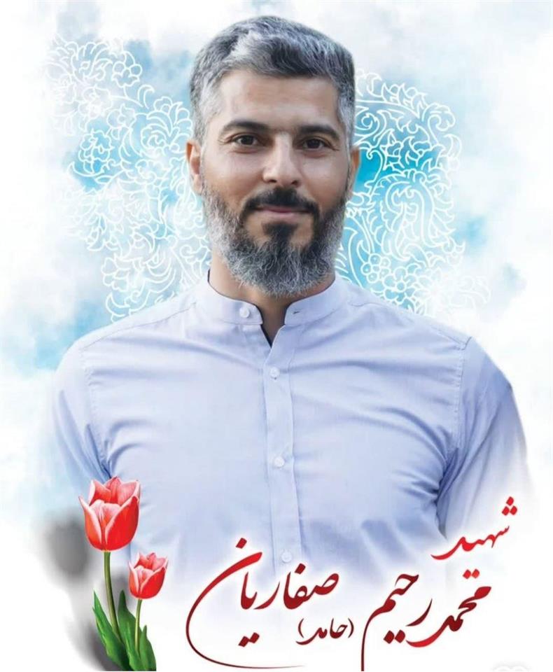 تشییع پیکر یک مربی آمادگی جسمانی پس از شهادت توسط رژیم صهیونی
