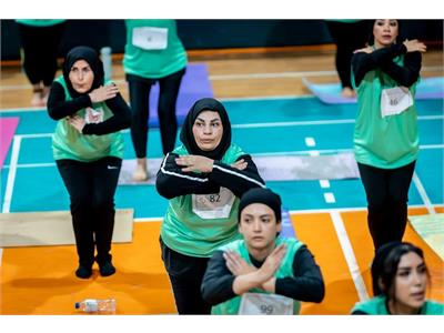 گزارش تصویری «ماراتن سراسری تعادل طلایی بادی بالانس» بانوان در سال ۱۴۰۴ 14
