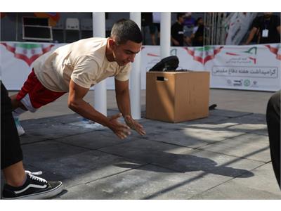 گزارش تصویری مسابقات قهرمانی کشور کلیستنیکس و ورزش های خیابانی مردان (انتخابی تیم ملی)  16