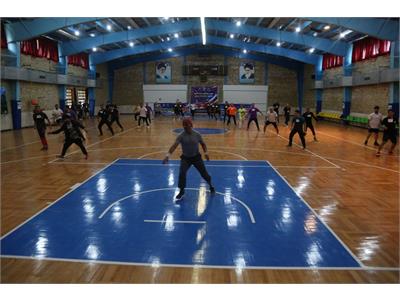 رقابت ورزشکاران ایروبیک در دومین دوره المپیاد سراسری آمادگی جسمانی و تندرستی  8