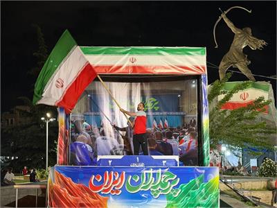 گزارش تصویری فعالیت و خدمت‌رسانی موکب فدراسیون آمادگی جسمانی و تندرستی همراه با پرچم‌گردانی برای ایران عزیز