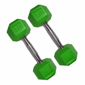 دمبل مدل روکش‌دار وزن 3 کیلوگرمی بسته دو عددی